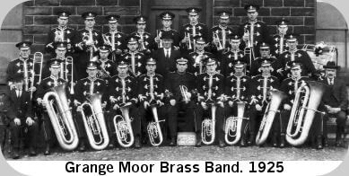 The band in 1925