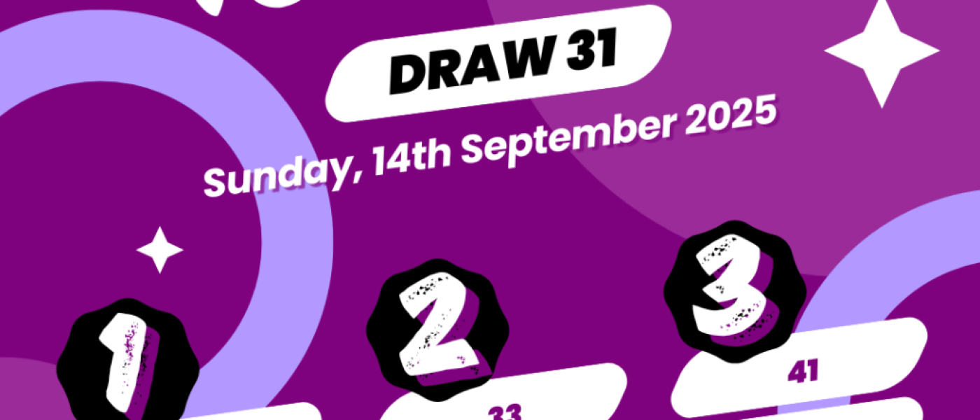 100 Club: Draw 31 Results